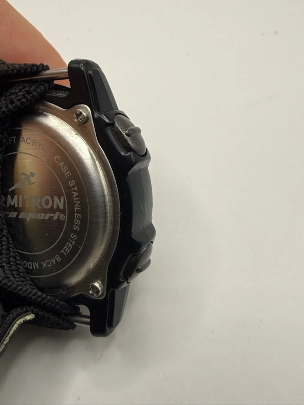 Armitron Sport Unisex 45/7004GBK Digital Chronograph Black Nylon Strap Watch